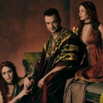 Spartacus_-House-of-Ashur_Left-to-Right_-Jamaica-Vaughan-Hilara-Nick-E.-Tarabay-Ashur-and-Ivana-Baquero-Messia